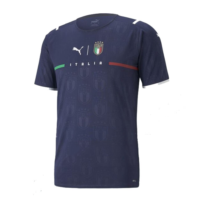 Tailandia Camiseta Italia Portero 2021 Azul